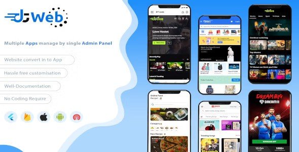 |DTWeb Mobile App Template