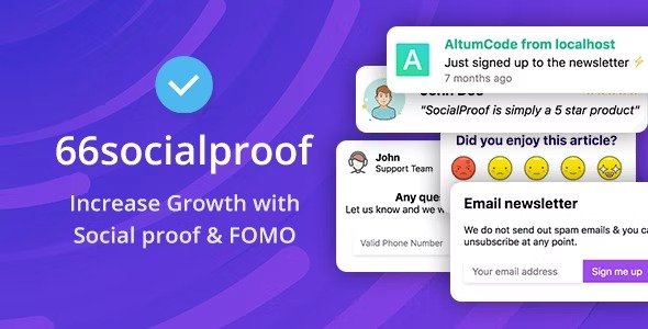 66socialproof Nulled Script